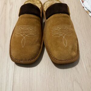 Ariat Men's Brown Suede Slip-Ons
